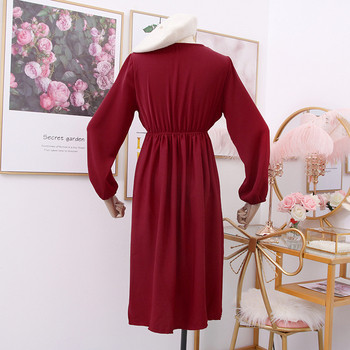 Rochie casual dama croiala in negru si rosu