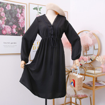 Rochie casual dama croiala in negru si rosu