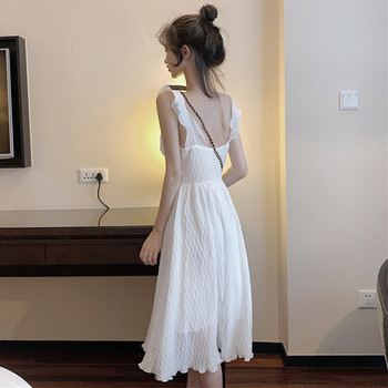 Alkalmi női ruha fehér színben