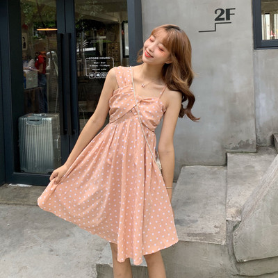 Rochie casual dama - model cu puncte decupate