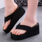 Papuci de dama model uni cu platforma in diferite culori