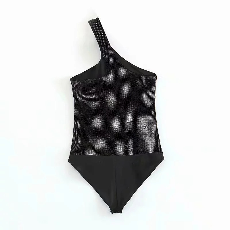 Corp de dama cu curea cu efect stralucitor