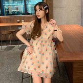 Rochie scurta casual de dama in doua culori