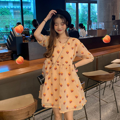 Rochie scurta casual de dama in doua culori