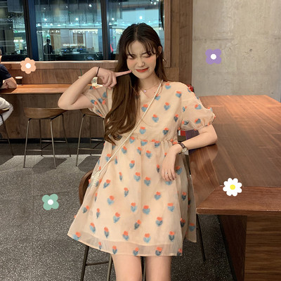 Rochie scurta casual de dama in doua culori