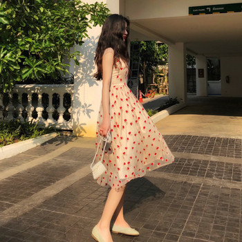 Rochie moderna de dama lunga cu talie inalta - model croiat