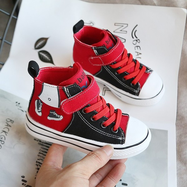 Tenisi casual pentru copii in doua culori pentru baieti