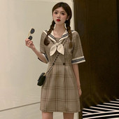 Rochie casual dama in carouri