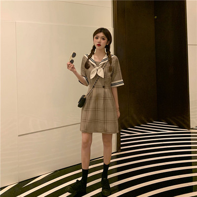 Rochie casual dama in carouri