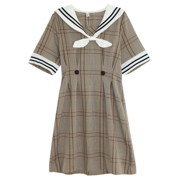 Rochie casual dama in carouri