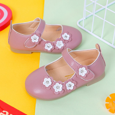 Pantofi moderni pentru copii pentru fete - in trei culori cu elemente 3D