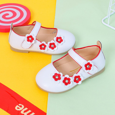 Pantofi moderni pentru copii pentru fete - in trei culori cu elemente 3D