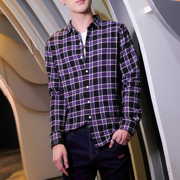 Lezser férfi hosszú ujjú ing három színben