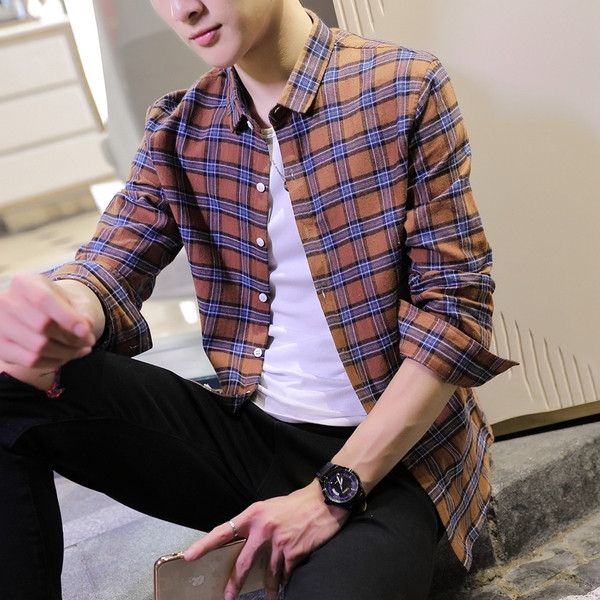 Lezser férfi hosszú ujjú ing három színben