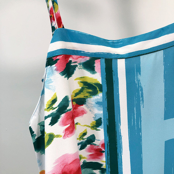 Rochie lunga de dama cu bretele subtiri