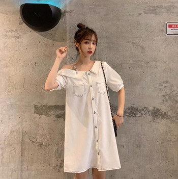 Női alkalmi ruha két színben