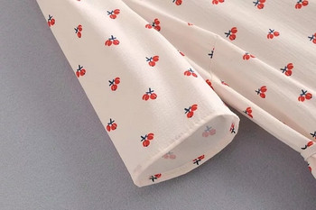 Rochie de dama actuala cu maneci 3/4 si model