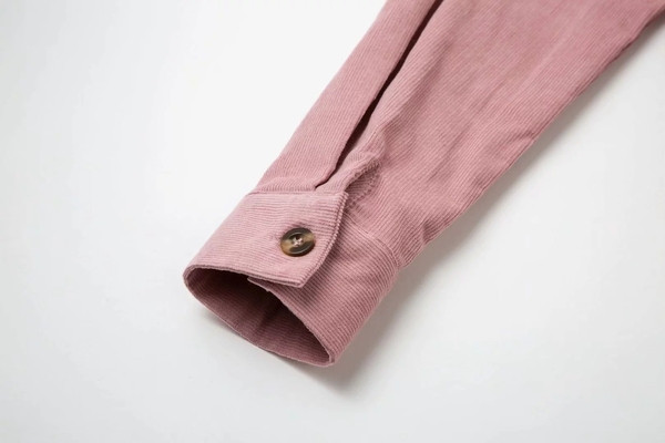 Új modell elegáns női ing, rózsaszín övvel