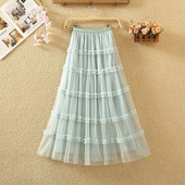 Aktuális női szoknya több színben - magas derékkal