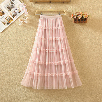 Aktuális női szoknya több színben - magas derékkal