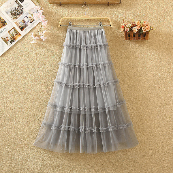 Aktuális női szoknya több színben - magas derékkal