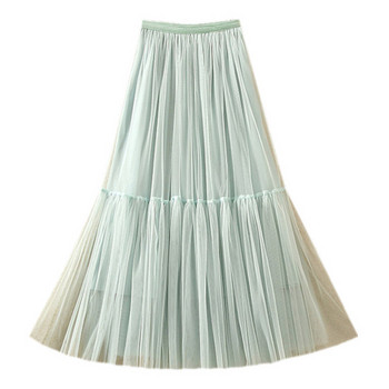 Fusta de dama model nou in mai multe culori cu tul