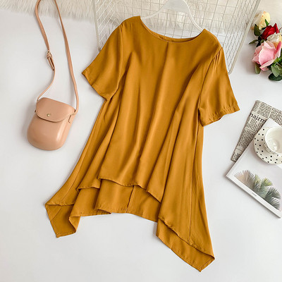 Alkalmi női tunika rövid ujjal több színben