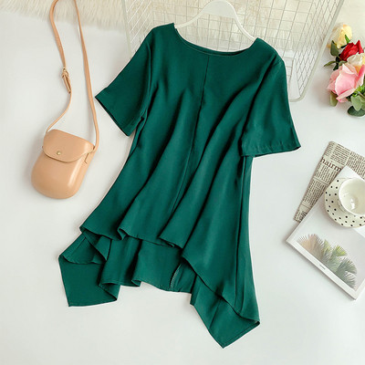 Alkalmi női tunika rövid ujjal több színben