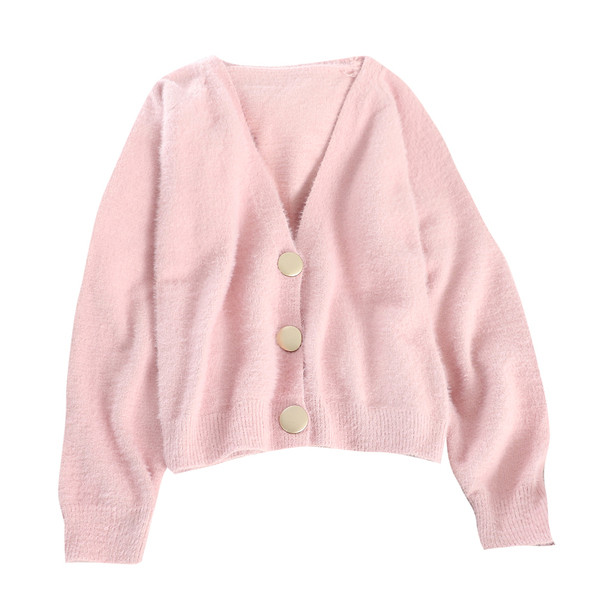 Vesta casual dama cu guler in forma de V in diferite culori