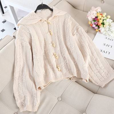 Lezser női kardigán kapucnis három színben