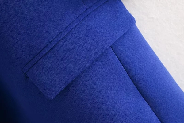 Geaca de dama stil nou model in albastru si negru