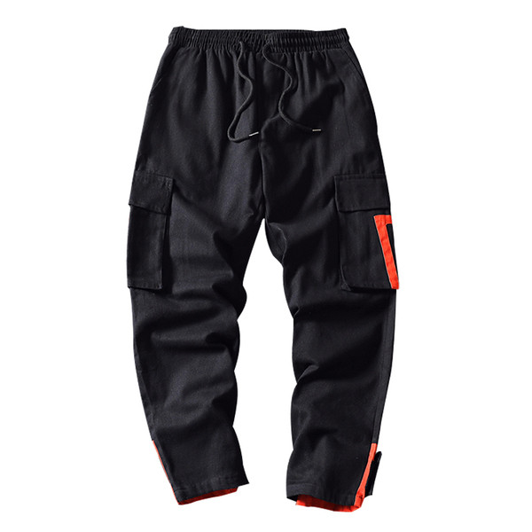 Férfi nadrág három színben nyakkendővel és zsebbel