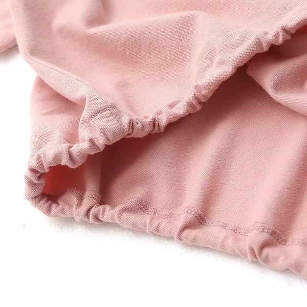 Bluză de damă elegantă cu guler clasic în roz