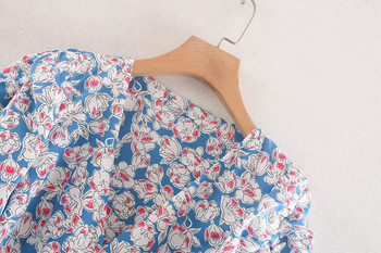 Rochie de dama model nou cu decolteu in V si maneci 3/4