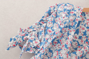 Rochie de dama model nou cu decolteu in V si maneci 3/4