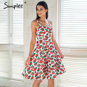 Modern női ruha vékony fehér és fekete pántokkal