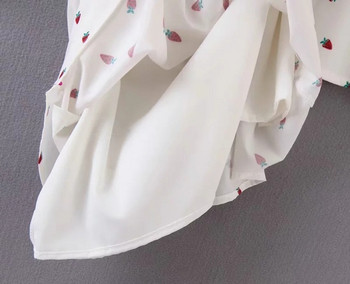 Rochie casual de dama cu decolteu O si model in alb si negru