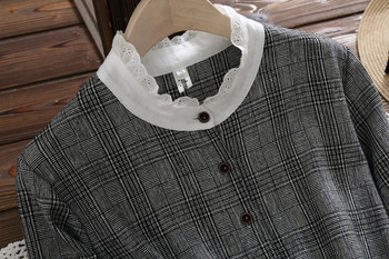 Alkalmi női ruha szürke színben, magas derékkal