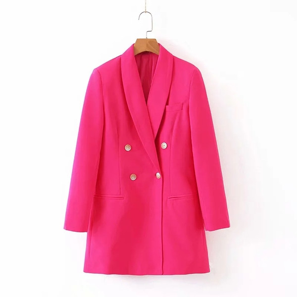 Geaca de dama actuala model lat in roz