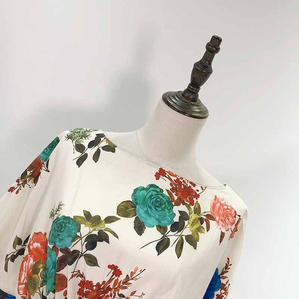 Bluza eleganta de dama cu cravate si maneci lotus