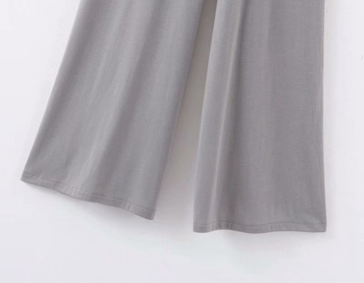 Pantaloni lungi dama gri - model lat