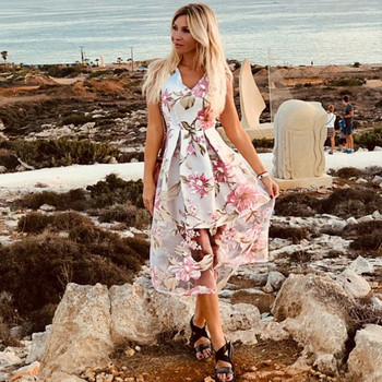 Elegáns női ruha széles pántokkal, két színben