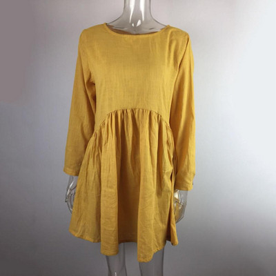 Lezser női ruha hosszú ujjal, három színben