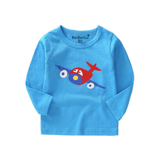 Gyermek blúz kék és sárga rátéttel - fiúknak