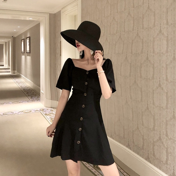 Rochie elegantă de damă în negru