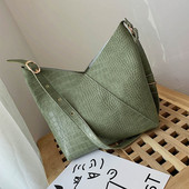 Geanta casual de dama din piele ecologica cu maner lung in patru culori