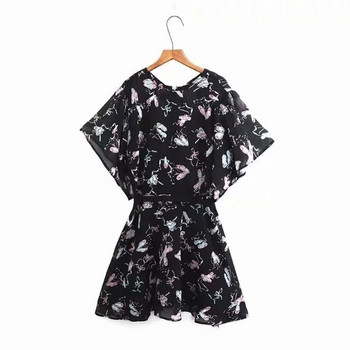 Rochie de dama cu model intr-o culoare inchisa