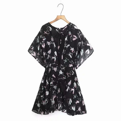 Rochie de dama cu model intr-o culoare inchisa