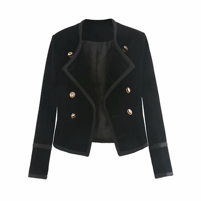 Jacheta de primavara-toamna de culoare neagra