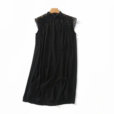 Rochie de dama eleganta cu dantela in negru